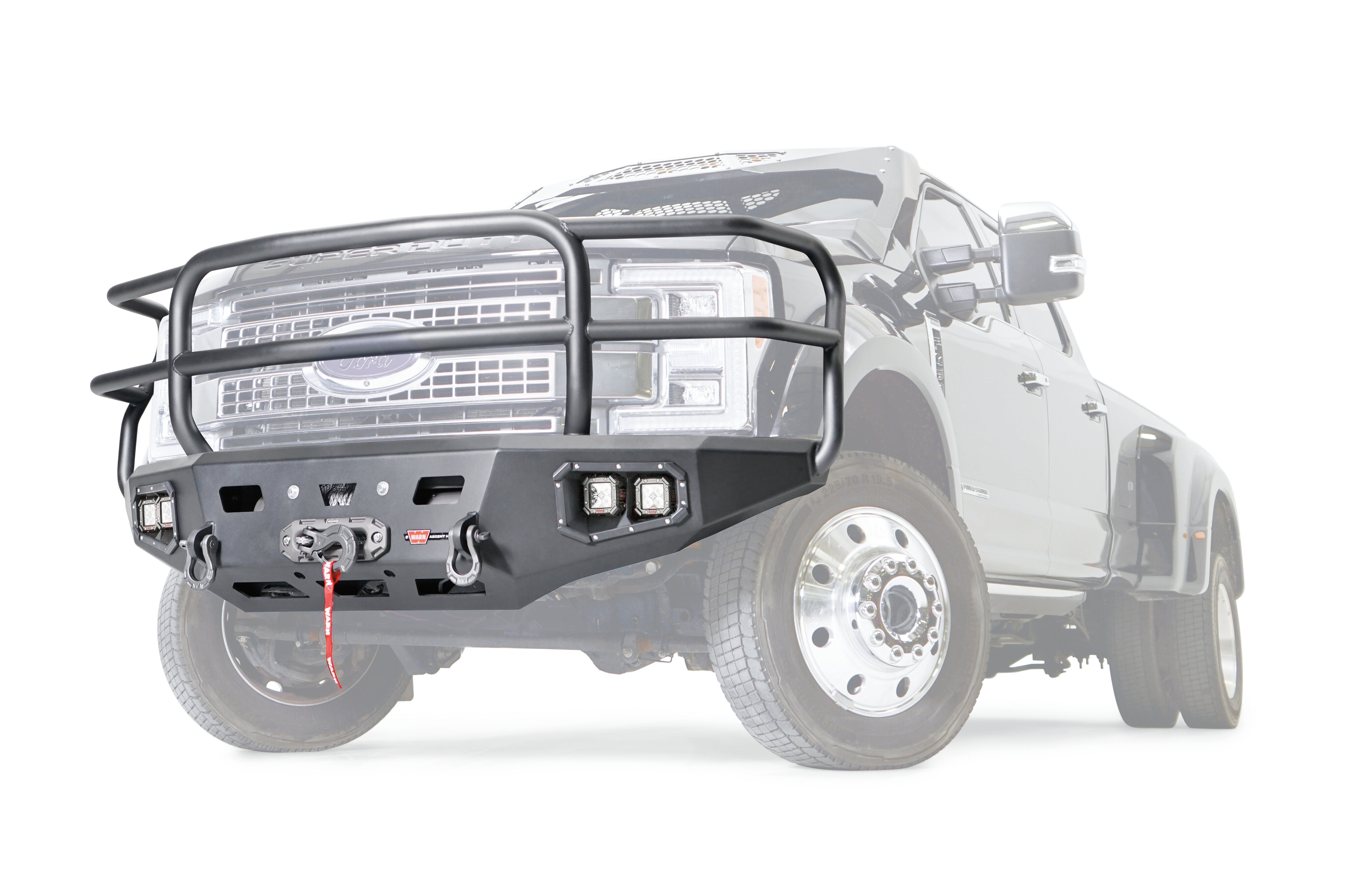 ⭐︎kuri⭐︎ WARN 107182 Heavy Duty Front Bumper, Full Guard